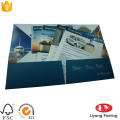 Paper file folder for office